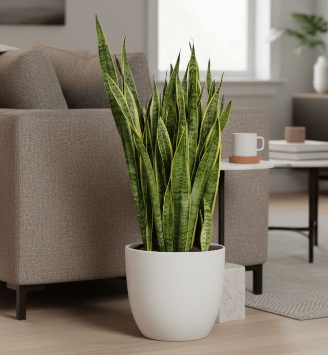 Sansevieria Trifasciata 'Laurentii' or Snake Plant