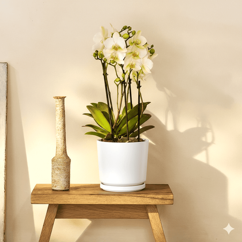 White Orchids 50-70cm - Image 6