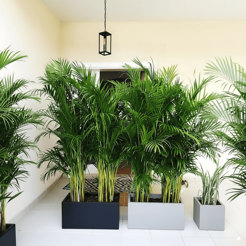 Areca Palm 1.2-1.5m Outdoor In Fiber Glass Pot (GRP)(70x30x30) - Image 5